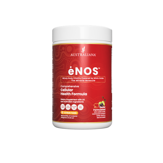 ėNOS Comprehensive Cellular Health Formula canister by Australiana
